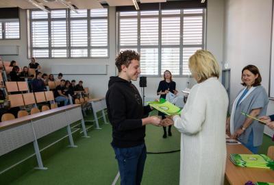 Předávání Cambridge certifikátů